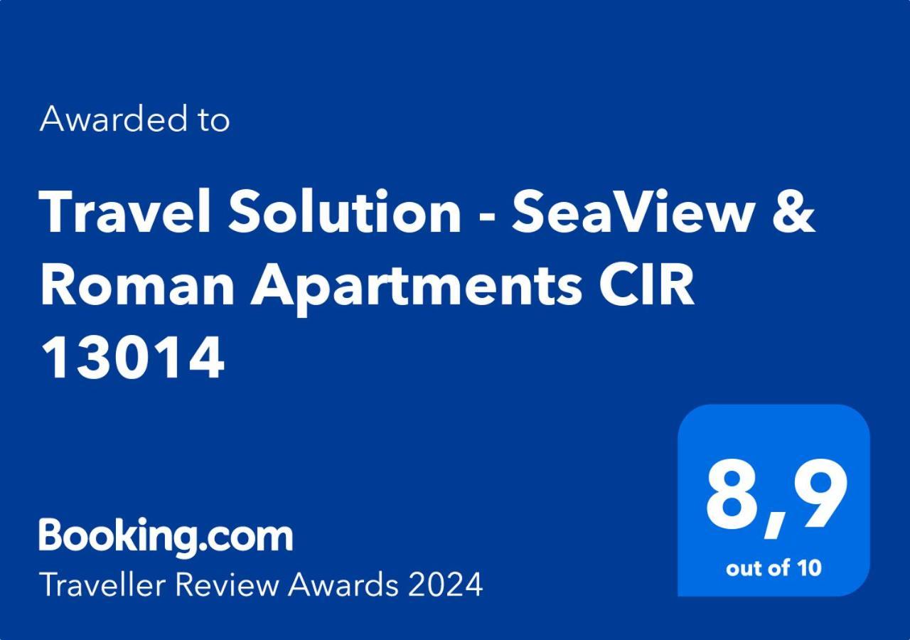 Villa Rimini - Seaview & Roman Holidays Apartments - Garden&Beach 300Mt 安齐奥 外观 照片